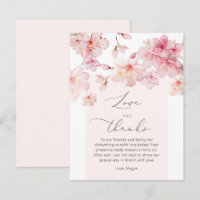Carte personnalisée Sakura