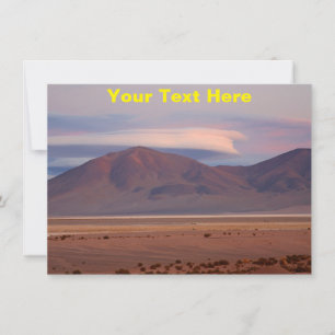 Carte personnalisée Salar del Huasco, Chili