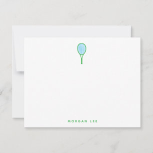 Carte personnalisée Tennis Star