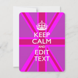 Carte Personnaliser du calme Modifier le texte sur l'uni
