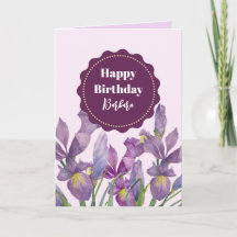 Personnaliser N'importe quel nom sur Birthday Purp