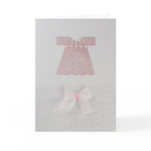 Personnaliser Pink Baby robe fille Baptême
