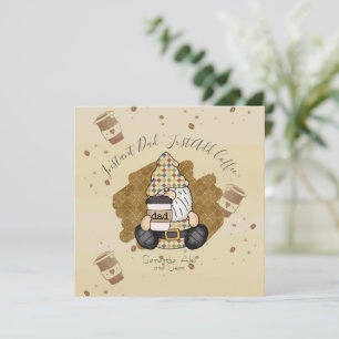 Carte Personnaliser pour le papa amoureux du café VINT