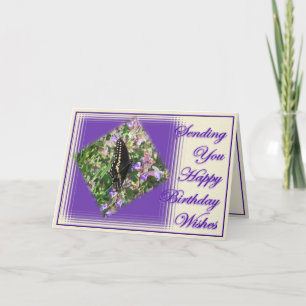 Carte PersonnaliserBdayPapillon