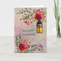 Personnalisez les fleurs d'anniversaire magnifique