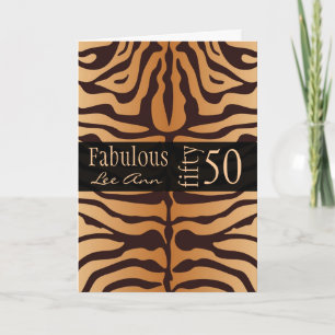 Carte Personnalized 50th Birthday Card pour Baby Boomer