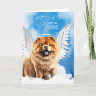 Carte Perte de chien Chow Chow Pet Sympathie