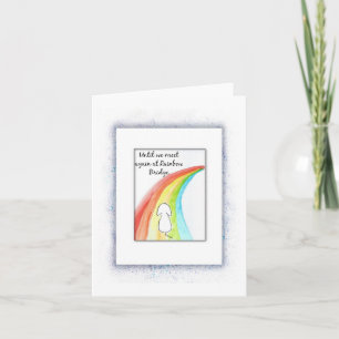 Carte Perte de chien, Pont Arc-en-ciel, Sympathie pour a