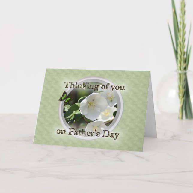 Carte Perte de fête des pères d'un enfant (Devant)