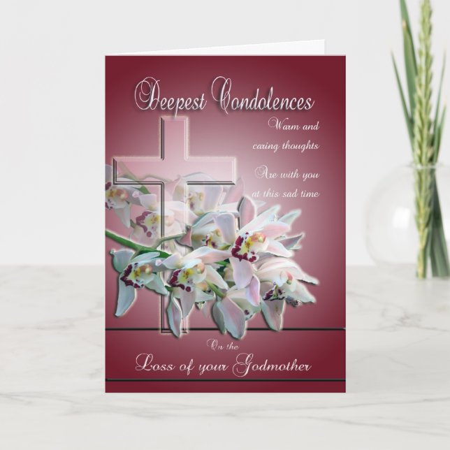 Carte Perte de fils - avec une profonde sympathie (Devant)