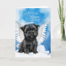 Carte Perte d'un chien Affenpinscher Angel Pet Sympathie