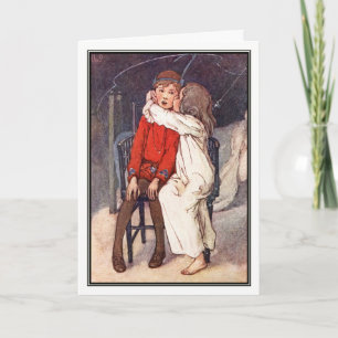 Carte Peter Pan et Wendy par Alice B. Woodward