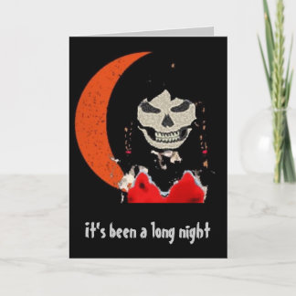 Carte Petighoul, ça a été une longue nuit