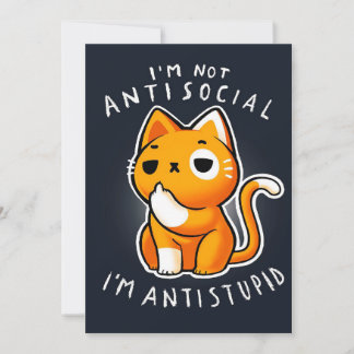 Carte Petit Cadeau Kitty Chat| Chat Pour Noël