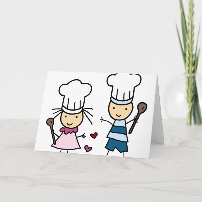 Carte Petit Chef Enfants (Devant)