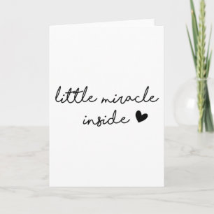 Carte Petit miracle intérieur