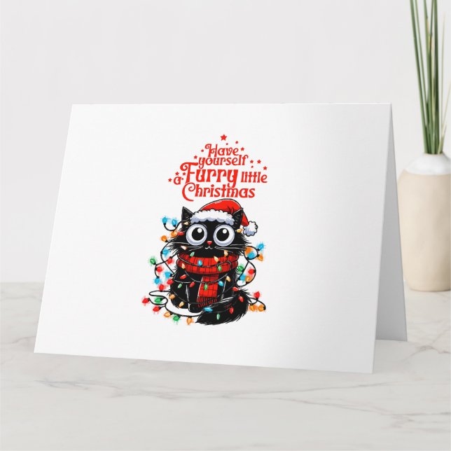 Carte Petit Noël Furry (Devant)
