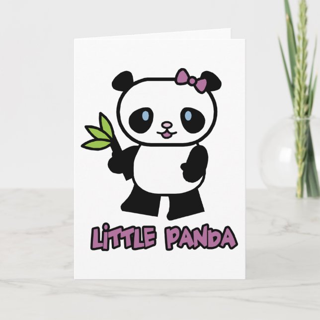 Carte Petit Panda (Devant)
