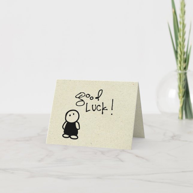 Carte petite bonne chance des IWW (Devant)