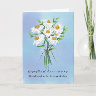Carte Petite-fille et petit-fils en droit 1er anniversai