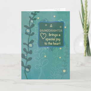 Carte Petite-fille Religieux Anniversaire Main dessinée 