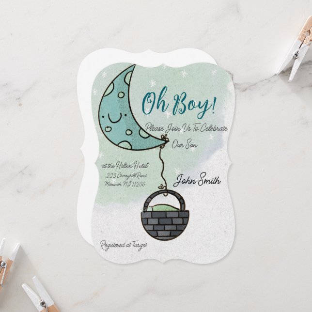 Carte Petite Lune (Devant/Arrière en situation)