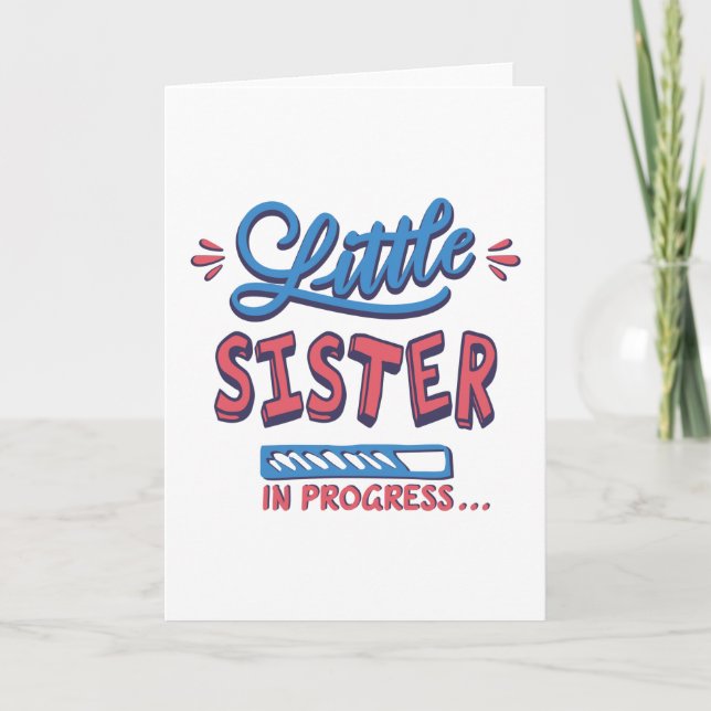 Carte Petite soeur en cours (Devant)