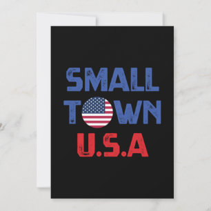 Carte Petite ville USA Americana