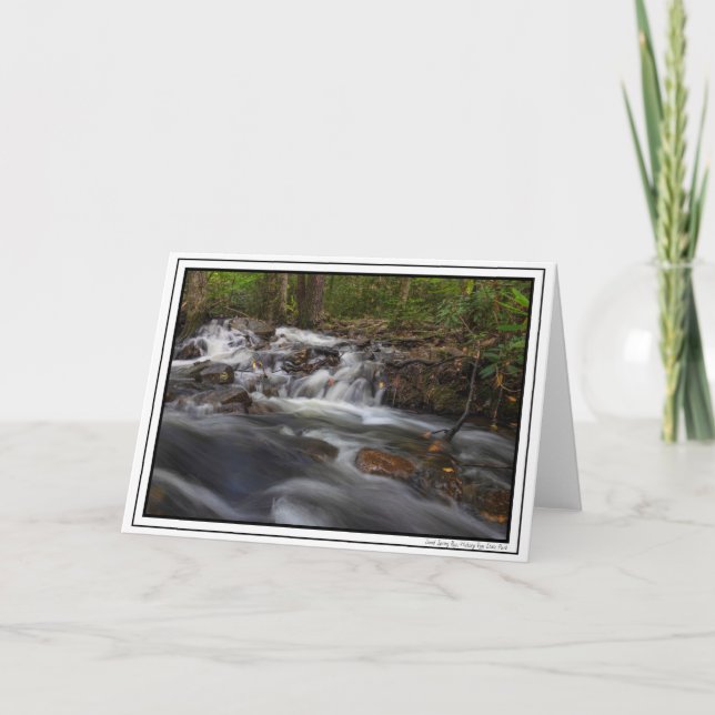 Carte Petites chutes sur la course de printemps de sable (Devant)