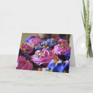 Carte Petits gâteaux d'anniversaire