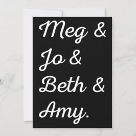 Carte Petits personnages féminins II