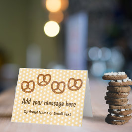 Carte Petits snacks salés de Pretzel - Pootté - votre te