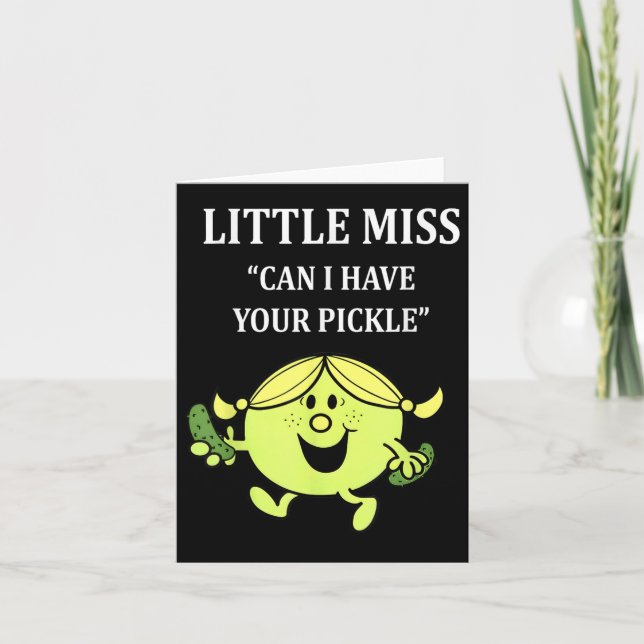 Carte Peu Puis-Je Avoir Votre Pickle Pickle Lover Drôle  (Devant)