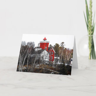Carte Phare de deux ports