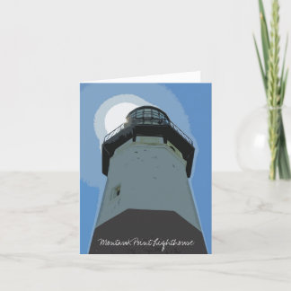 Carte Phare de point de Montauk