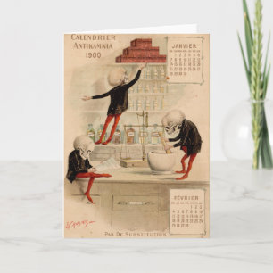 Carte Pharmacie squelettique