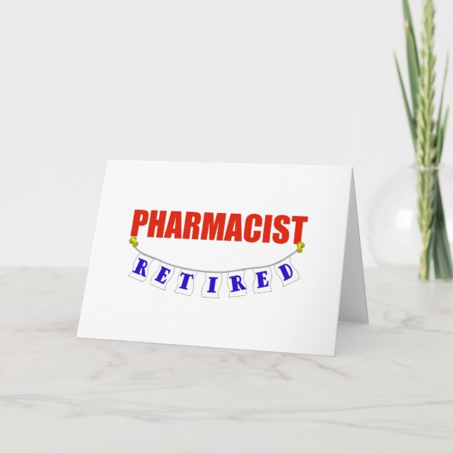 CARTE PHARMACIEN RETRAITÉ (Devant)