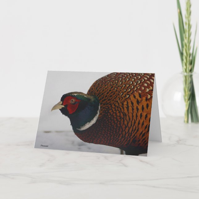 Carte Pheasant (Devant)