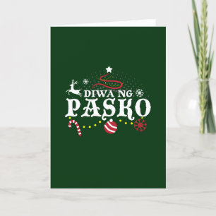 Carte Philippines Noël Tagalog - Esprit de Noël 