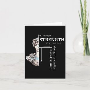 Carte Philosophie de discipline stoïque État d'esprit po