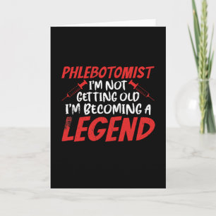 Carte Phlebotomist Phlebotomy Legend