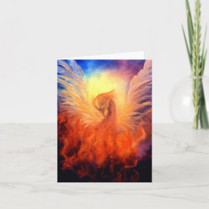 Carte Phoenix Rising Notecard