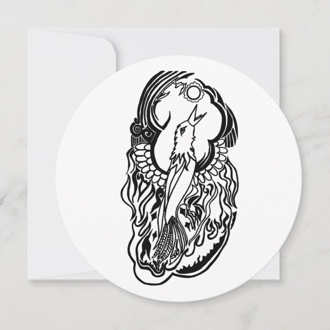 Carte Phoenix Tattoo (Devant)