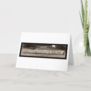 Carte Photo 1920 de base-ball d'Indiens