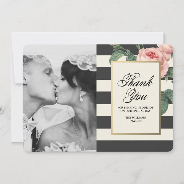 Carte photo botanique de Merci du charme | (Devant)