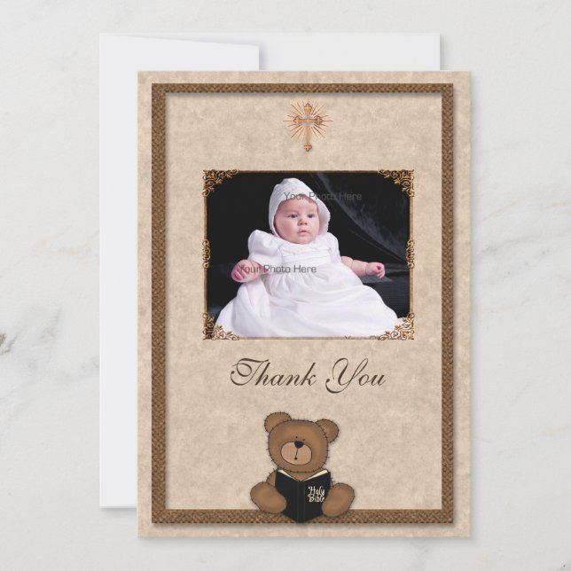 Carte photo Christian Bear (Devant)