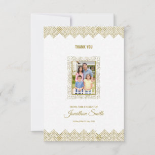 Carte photo commémoratif de Merci