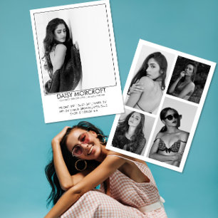 Carte photo comp Acteur de modèle professionnel mo