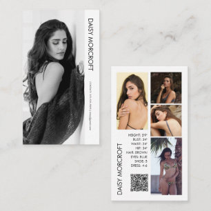 Carte photo comp Acteur de modèle professionnel mo