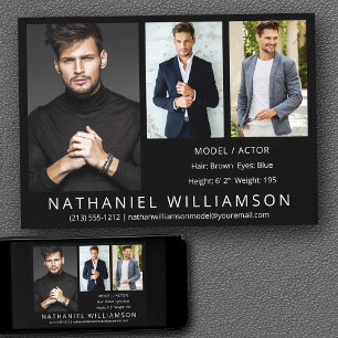 Carte photo Comp Modern Pro Model Actor 3